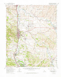 Paso Robles 1961 topographic map thumbnail