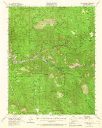 Patterson Mountain 1952 topographic map thumbnail