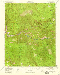 Patterson Mountain 1952 topographic map thumbnail