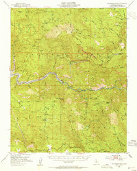 Patterson Mountain 1952 topographic map thumbnail
