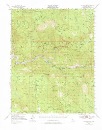 Patterson Mountain 1952 topographic map thumbnail