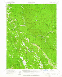 Pickett Peak 1954 topographic map thumbnail