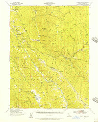 Pickett Peak 1954 topographic map thumbnail