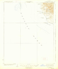 Piedras Blancas 1927 topographic map thumbnail