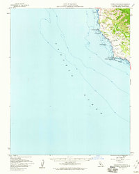 Piedras Blancas 1959 topographic map thumbnail