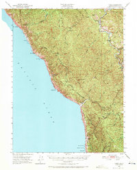 Piercy 1950 topographic map thumbnail
