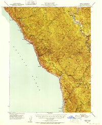 Piercy 1950 topographic map thumbnail