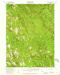 Pilot Creek 1951 topographic map thumbnail