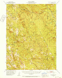 Pilot Creek 1951 topographic map thumbnail