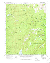 Pinecrest 1956 topographic map preview