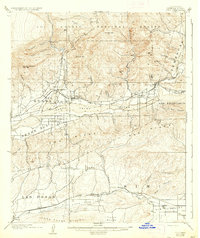 Piru 1921 topographic map thumbnail