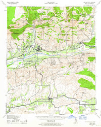 Piru 1941 topographic map preview