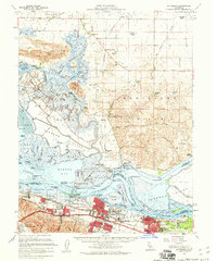 Pittsburg 1953 topographic map preview