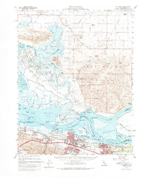 Pittsburg 1953 topographic map thumbnail