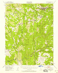Placerville 1949 topographic map preview