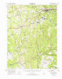 Placerville 1949 topographic map thumbnail