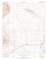 Plaster City 1957 topographic map thumbnail