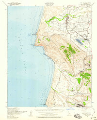 Point Sal 1947 topographic map thumbnail