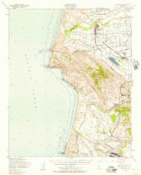 Point Sal 1947 topographic map thumbnail