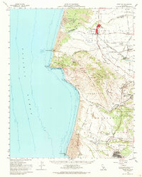 Point Sal 1959 topographic map thumbnail