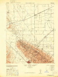 Polvadero Gap topographic map thumbnail