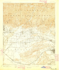 Pomona 1898 topographic map preview