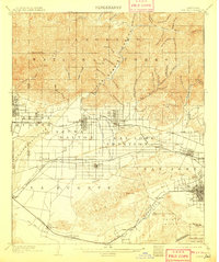 Pomona 1904 topographic map thumbnail