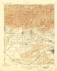 Pomona 1904 topographic map thumbnail