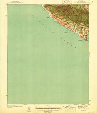 Port San Luis 1941 topographic map thumbnail
