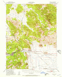 Portola 1950 topographic map thumbnail