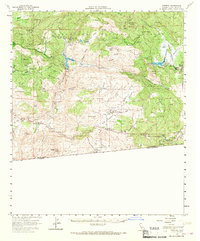 Potrero 1960 topographic map thumbnail