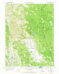 Potter Valley 1960 topographic map thumbnail