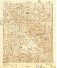 Pozo 1922 topographic map thumbnail