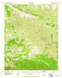 Pozo 1952 topographic map thumbnail