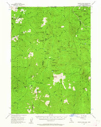 Preston Peak 1956 topographic map thumbnail