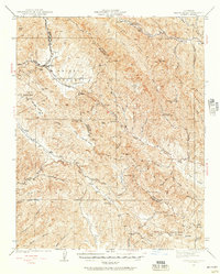 Priest Valley 1941 topographic map thumbnail