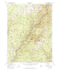 Pulga 1957 topographic map thumbnail
