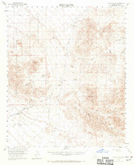 Quartz Peak 1953 topographic map thumbnail