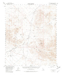 Quartz Peak 1953 topographic map thumbnail