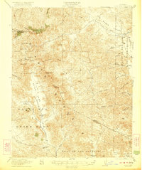 Quien Sabe 1922 topographic map thumbnail