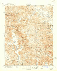 Quien Sabe 1922 topographic map thumbnail
