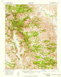 Quien Sabe topographic map thumbnail