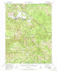 Quincy 1951 topographic map thumbnail