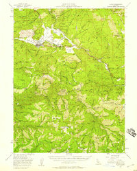 Quincy 1951 topographic map thumbnail