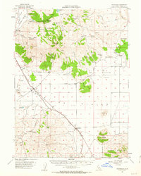 Ravendale 1954 topographic map thumbnail