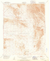Red Pass Lake 1951 topographic map thumbnail