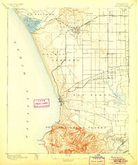Redondo 1896 topographic map thumbnail
