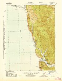 Requa 1945 topographic map preview