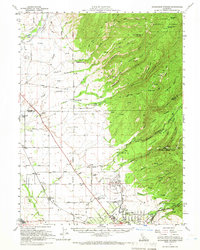 Richardson Springs 1952 topographic map thumbnail