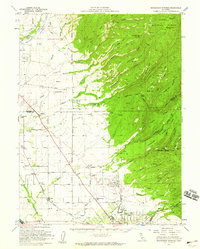 Richardson Springs 1952 topographic map thumbnail